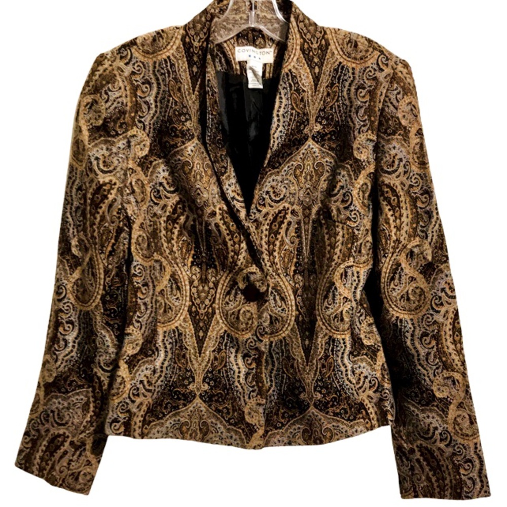 Vintage Covington Paisley Jacket